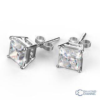 diamond stud earrings hypoallergenic