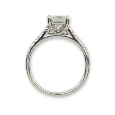 Solitaire with Side Stones Top