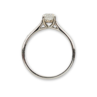 Solitaire with Side Stones Top