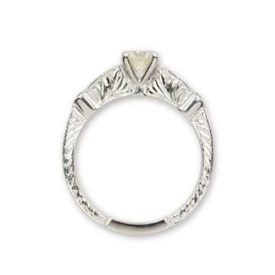 Solitaire with Side Stones Top
