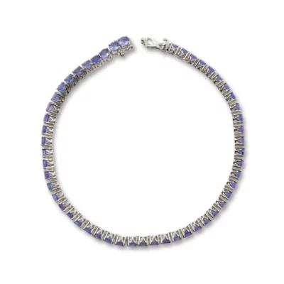 Tanzanite tennis bracelet