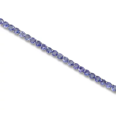 Tanzanite tennis bracelet