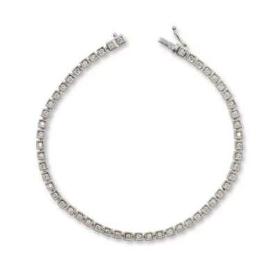 Box Tennis Bracelet